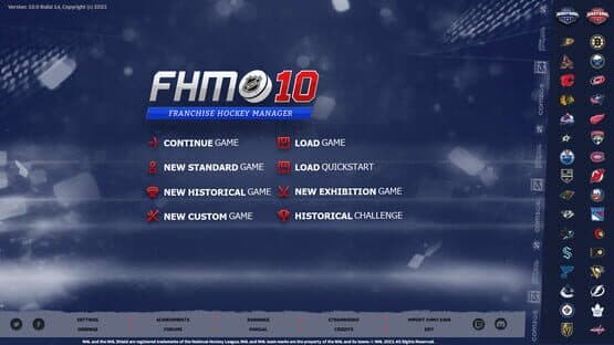 Franchise Hockey Manager 10 — screenshot 1