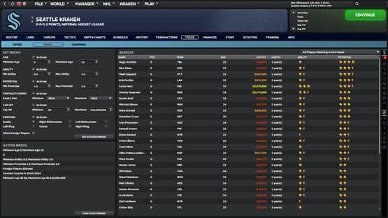 Franchise Hockey Manager 10 — screenshot 3