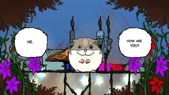 Visual novel for the kids: Lumi And Baby - Hamster And Baby Dragon — screenshot 1