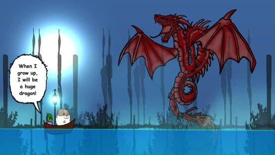 Visual novel for the kids: Lumi And Baby - Hamster And Baby Dragon — screenshot 2
