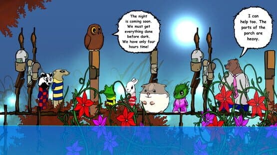 Visual novel for the kids: Lumi And Baby - Hamster And Baby Dragon — screenshot 4