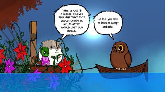 Visual novel for the kids: Lumi And Baby - Hamster And Baby Dragon — screenshot 8