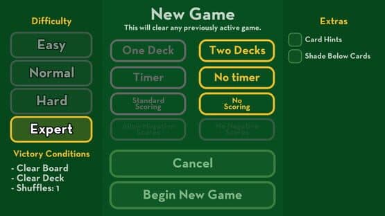 Big Klondike: Pyramid — screenshot 1