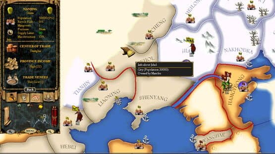 Europa Universalis II: Asia Chapters — screenshot 3