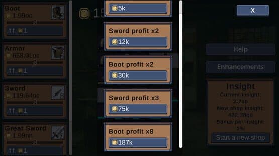 Weapon Shop Decillionaire — screenshot 2