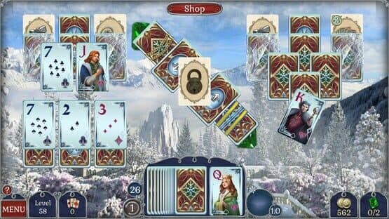 Jewel Match Solitaire Winterscapes 2: Collector's Edition — screenshot 1