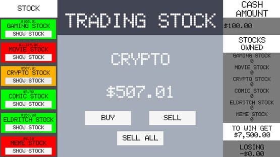 Simple Stock Trading Simulator — screenshot 4