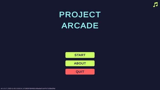 Project Arcade — screenshot 1