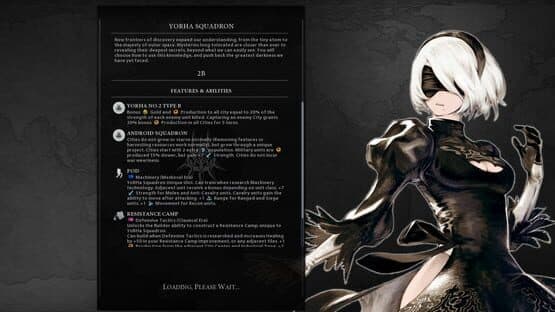 Sid Meier's Civilization VI: Yorha Squadron Pack — screenshot 1