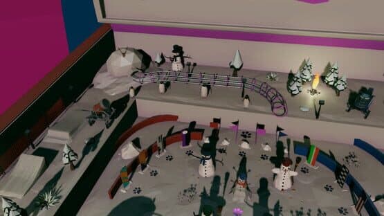Roxy Raccoon's Pinball Panic: Winter Whimsy — screenshot 2
