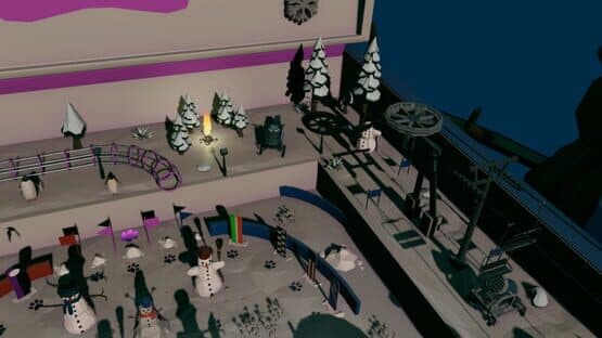 Roxy Raccoon's Pinball Panic: Winter Whimsy — screenshot 3