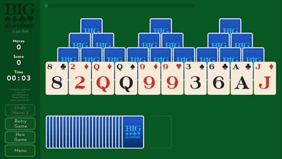 Big Klondike: Tri Peaks Solitaire — screenshot 1