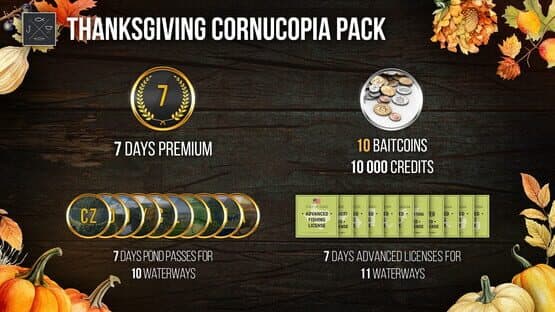 Fishing Planet: Thanksgiving Cornucopia Pack — screenshot 3