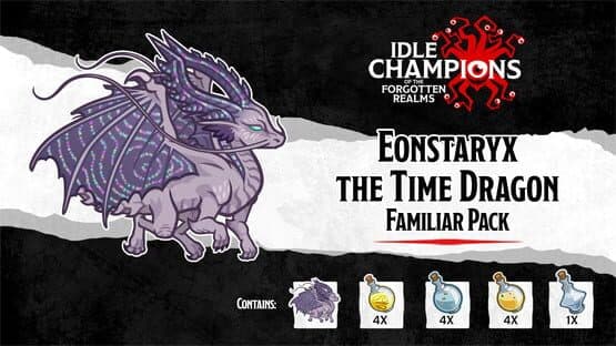 Idle Champions: Eonstaryx the Time Dragon Familiar Pack — screenshot 1