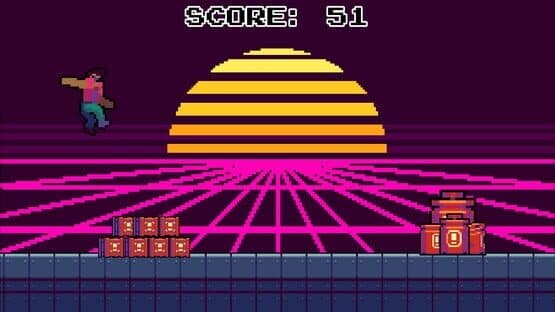 Synthwave Runner — screenshot 2