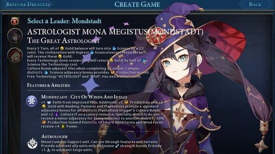 Sid Meier's Civilization VI: Mona Megistus Pack — screenshot 2
