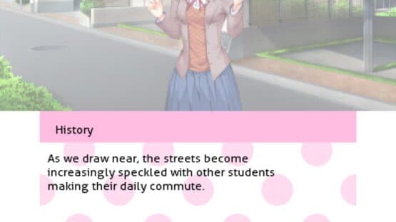 Doki Doki Literature Club-Love 3DS — screenshot 2