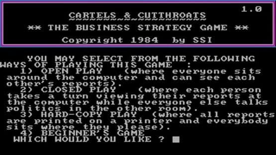 Cartels & Cutthroats — screenshot 1
