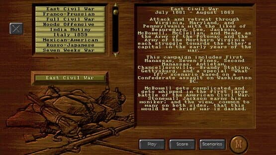 Wargame Construction Set III: Age of Rifles 1846-1905 — screenshot 1