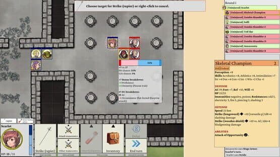 Dawnsbury Days — screenshot 1