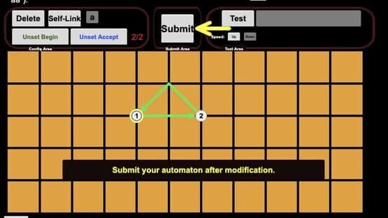 Finite State Automaton Challenges 2 — screenshot 2