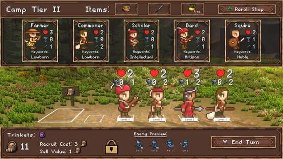 Mirror Throne: Auto Battler — screenshot 1
