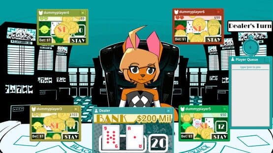 Cole Dingo's Vtuber Blackjack — screenshot 3