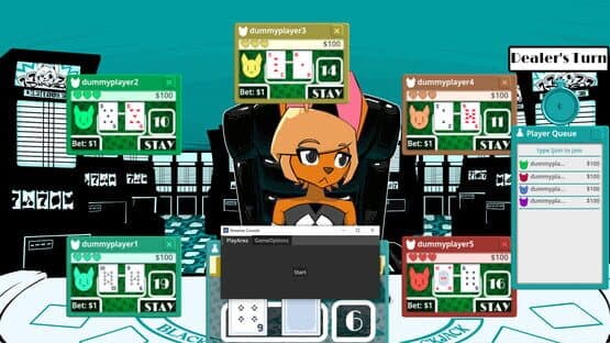 Cole Dingo's Vtuber Blackjack — screenshot 4