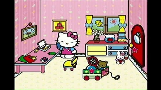 Hello Kitty no Hiragana Katakana Onamae Kaitemiyou — screenshot 2