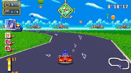 Sonic Drift 16-Bit — screenshot 1