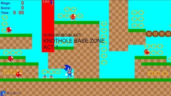 Sonic Robo-Blast! From The Past — screenshot 1