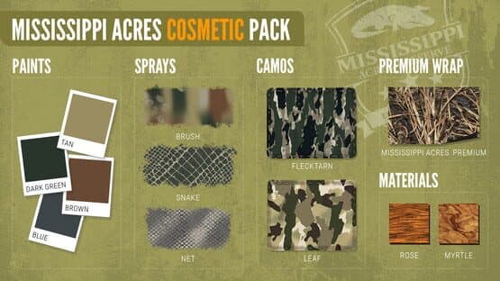 TheHunter: Call of the Wild - Mississippi Acres Cosmetic Pack — screenshot 1