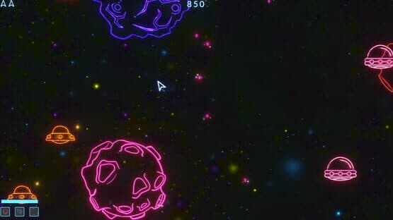 Asteroids Neon — screenshot 1