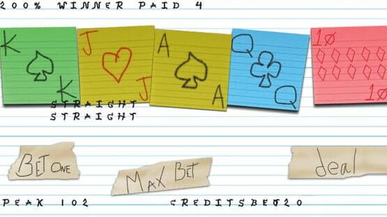 The Paper Arcade: Poker — screenshot 2