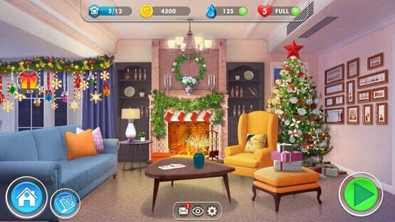 Home Designer Makeover Blast - Ryan's Christmas Living Room — screenshot 1