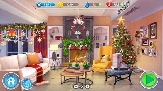 Home Designer Makeover Blast - Ryan's Christmas Living Room — screenshot 2