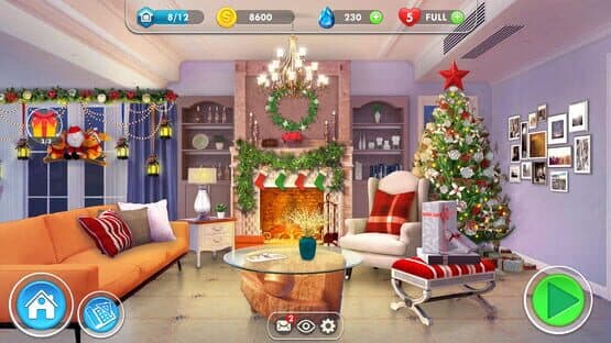 Home Designer Makeover Blast - Ryan's Christmas Living Room — screenshot 3