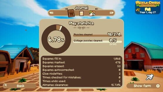 Piczle Cross: Story of Seasons — screenshot 4