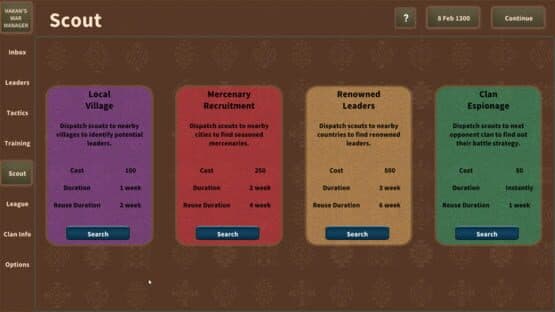 Hakan's War Manager — screenshot 2