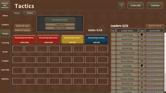 Hakan's War Manager — screenshot 3