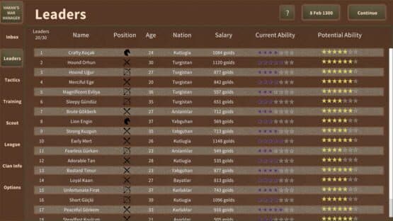 Hakan's War Manager — screenshot 5