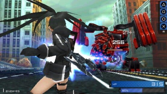 Black Rock Shooter: The Game — screenshot 1