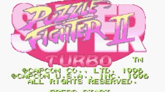 Super Puzzle Fighter II Turbo — screenshot 1
