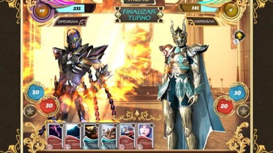 Os Cavaleiros do Zodíaco: A Lenda do Santuário - Cosmo Cards — screenshot 3