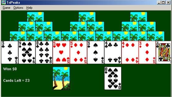 TriPeaks — screenshot 1