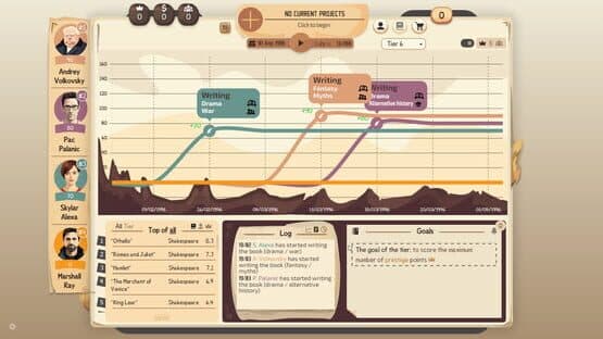 Writer's Rush — screenshot 1
