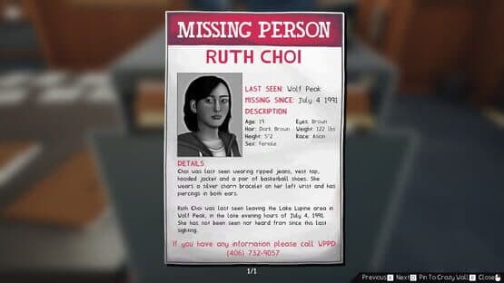 Wolf Peak: The Case of Ruth Choi — screenshot 4