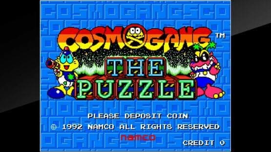 Arcade Archives: Cosmo Gang The Puzzle — screenshot 1