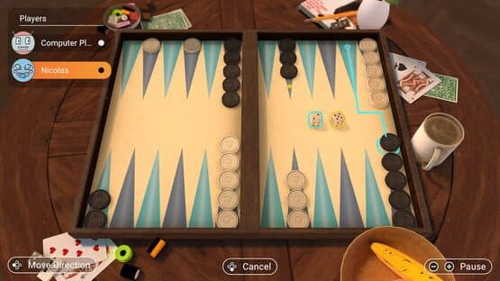 3in1 Game Collection: Backgammon + Checkers + Mills — screenshot 1