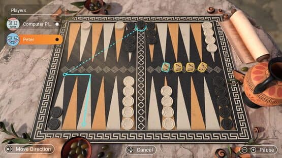 3in1 Game Collection: Backgammon + Checkers + Mills — screenshot 2
